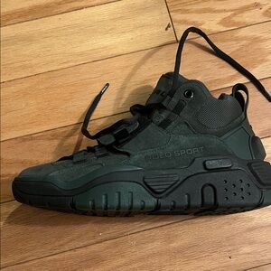 Polo Ralph Lauren PS100 High-Top Men's Shoes Rifle Green 809878065-001 New